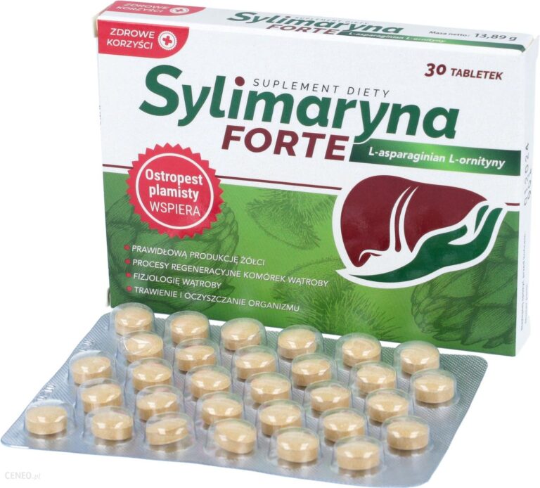 ALG PHARMA Zdrowe Korzyści – Sylimaryna FORTE, 30 kaps.