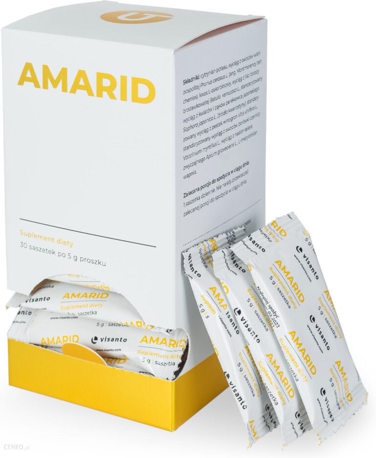 Amarid Visanto Witamina C Potas kwas foliowy OPC 5g x 30sasz