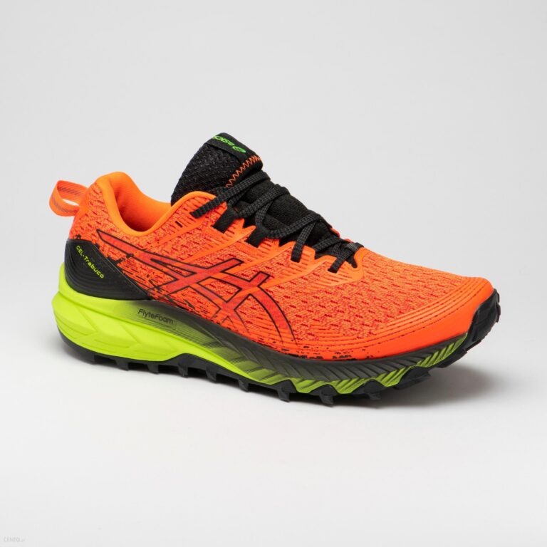 Buty do biegania Asics Męskie Gel Trabuco 10 Pomarańczowy Żółty