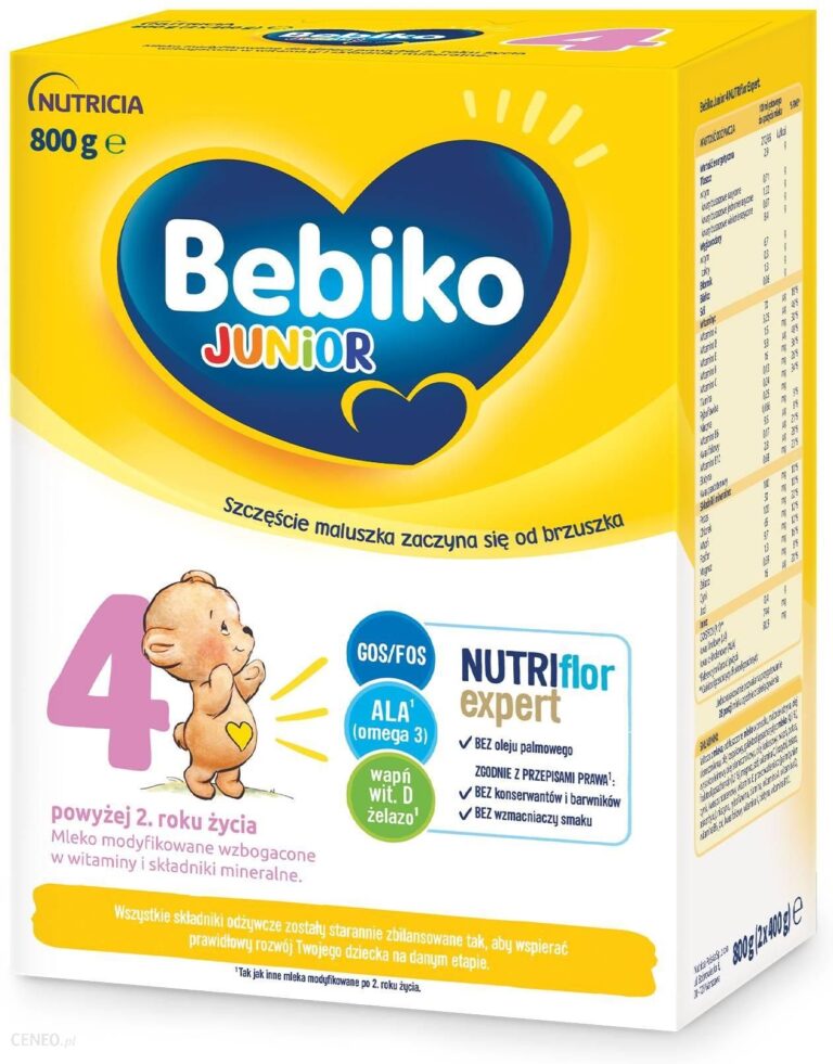 Bebiko Junior 4 Mleko modyfikowane powyżej 2 roku życia 800g