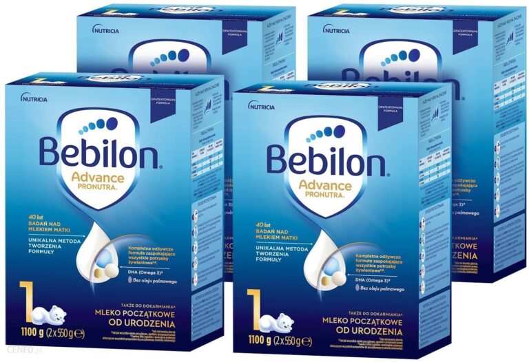 Bebilon Advance 1 Mleko początkowe od urodzenia 4x1100g