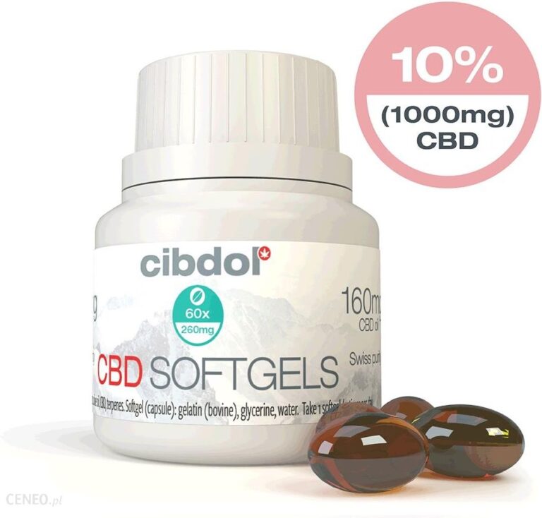 Cibdol 10% 960mg Cbd 60 kaps