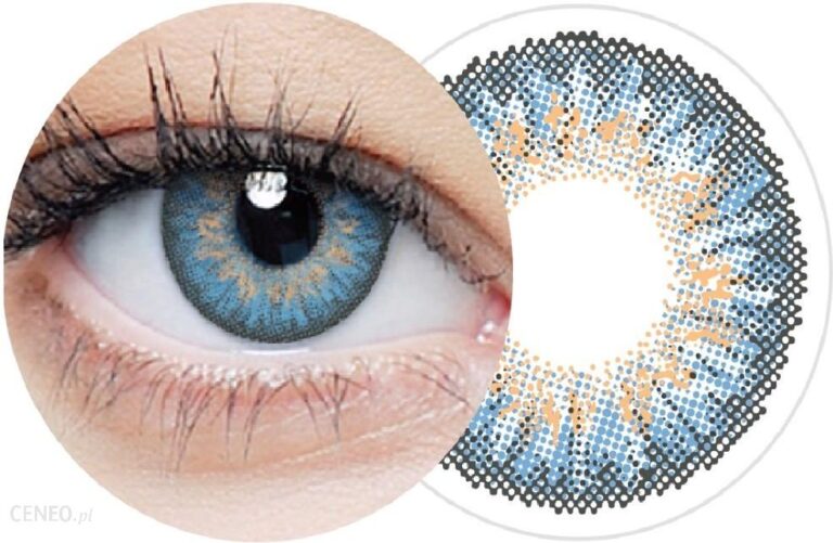 Clear Lab Clearcolor 1-day Kolorowe Soczewki Kontaktowe Niebieskie -1.50 10 Szt.