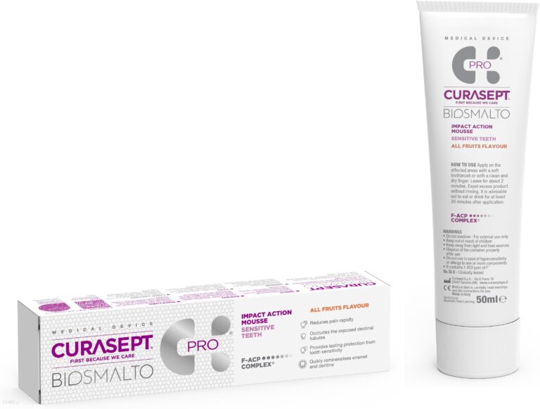 Curasept Biosmalto Sensitive Mus Na Nadwrażliwość 50ml