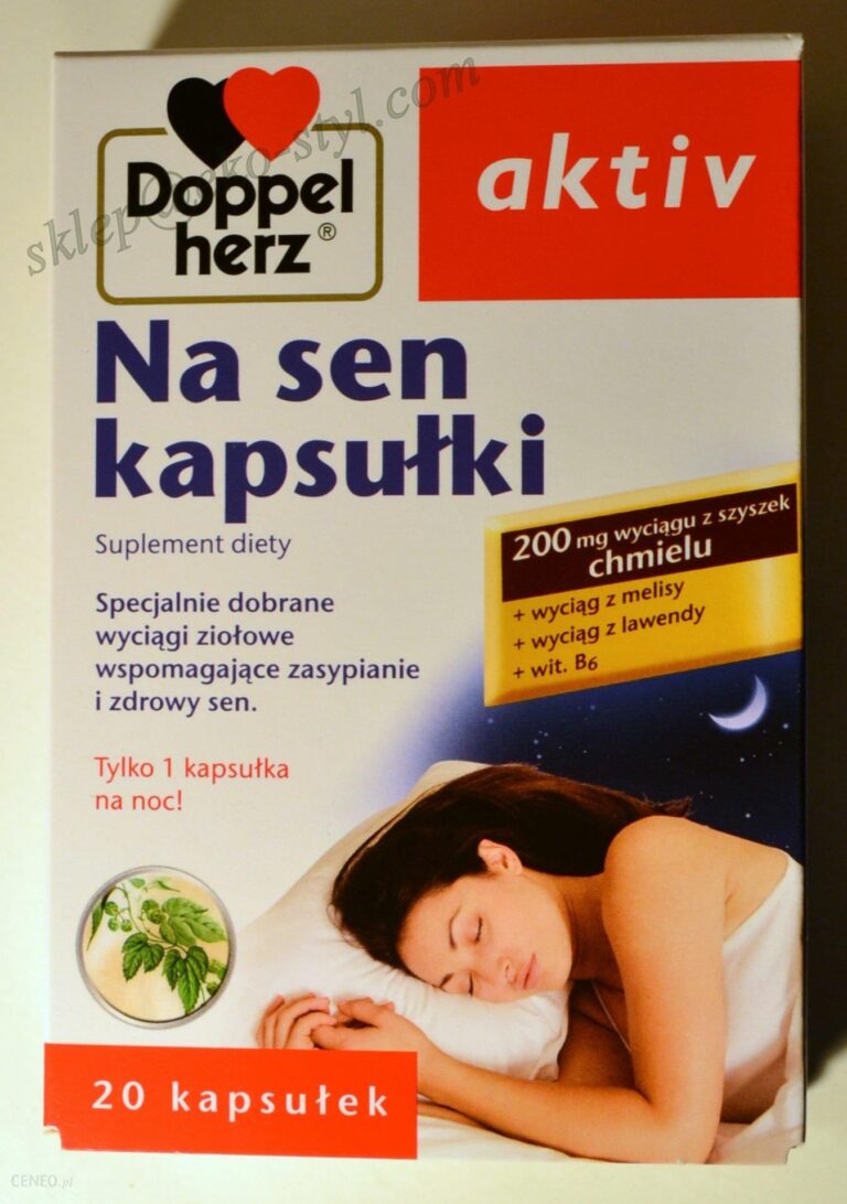 Doppelherz aktiv Na sen kapsułki 20 kaps.