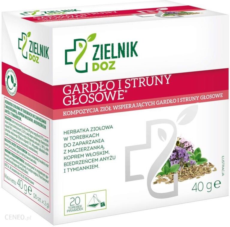 Doz Zielnik Gardło I Struny Głosowe, Herbatka Ziołowa, 2 G, 20 Sasz.