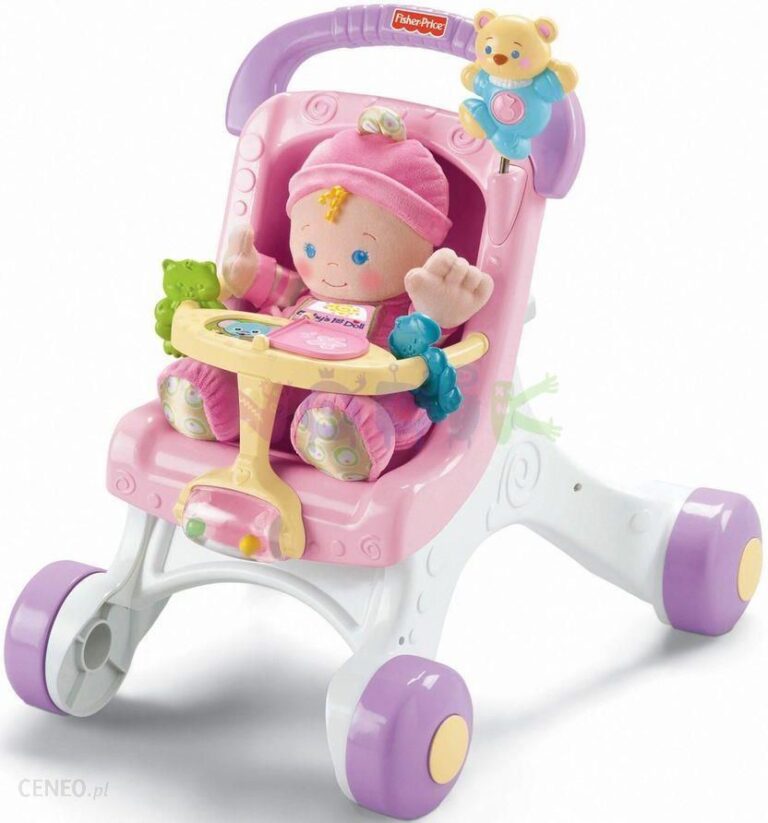 Fisher-Price Wózek Dla Lalki Pchacz Z Pozytywką M9523