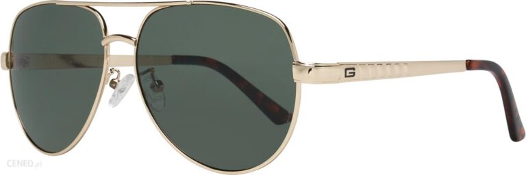 Guess Okulary Przeciwsłoneczne Męskie Gf0215 32N 60 Złote