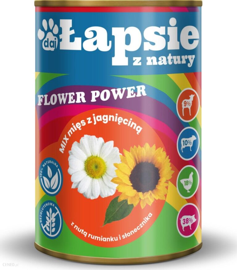 Happy Snacky Łapsie Karma Mokra Dla Psa Mix Mięs Z Jagnięciną Nutą Rumianku I Słonecznika 400G