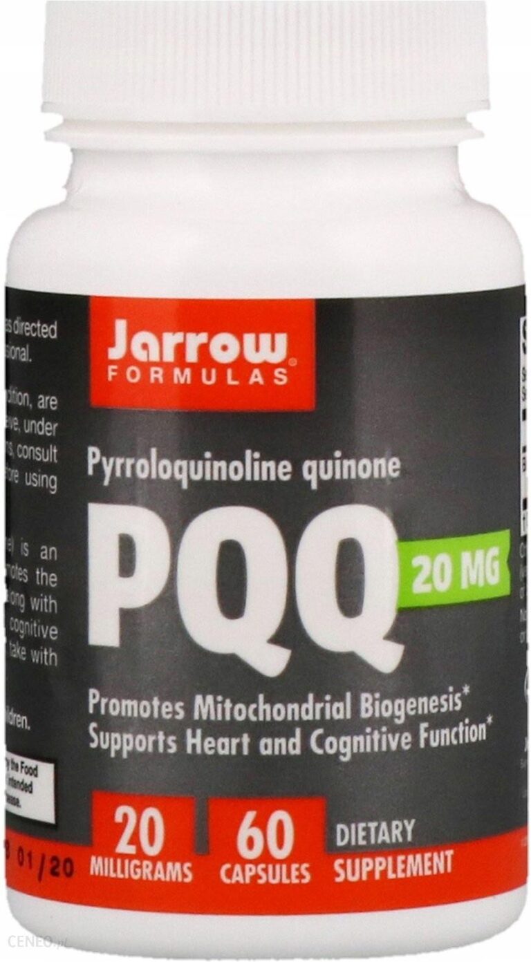 Jarrow Formulas Pqq 20 mg 60 kapsułek