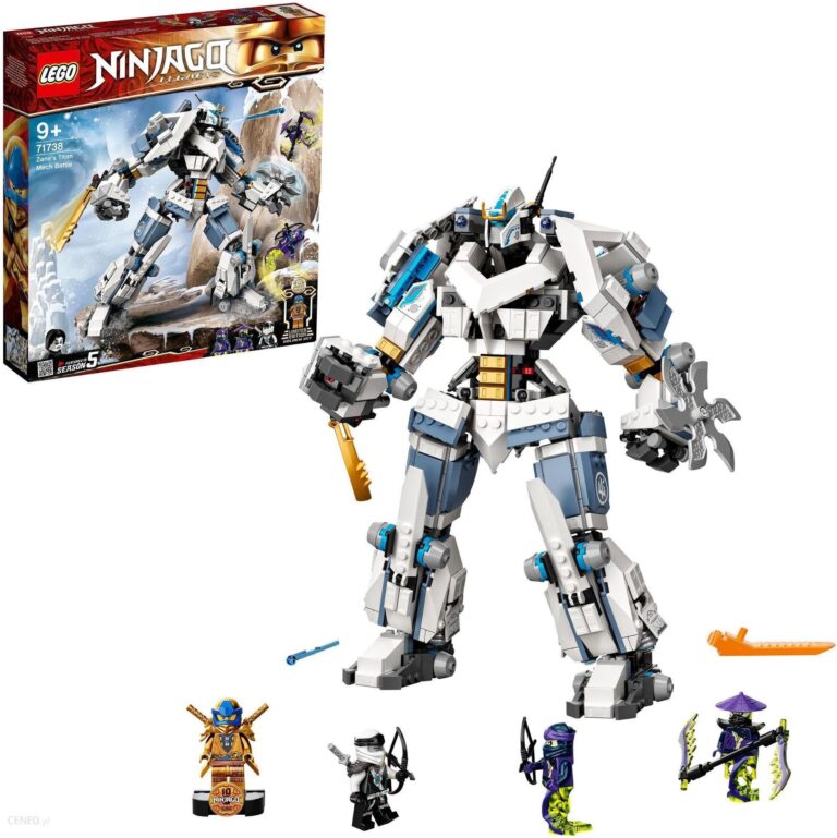 LEGO NINJAGO 71738 Starcie tytanów Mech