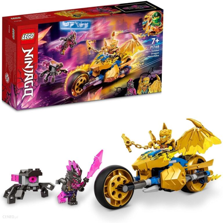 LEGO Ninjago 71768 Złoty smoczy motocykl Jaya