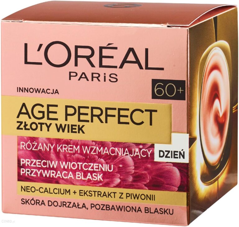 Loreal Age Perfect 60+ Złoty Wiek Krem Wzmacniający Różany Na Dzień 50Ml