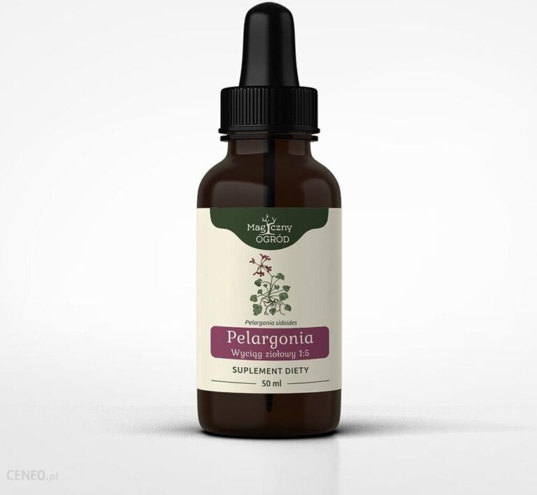 Magiczny Ogród PELARGONIA AFRYKAŃSKA wyciąg ziołowy 1:5 50ml