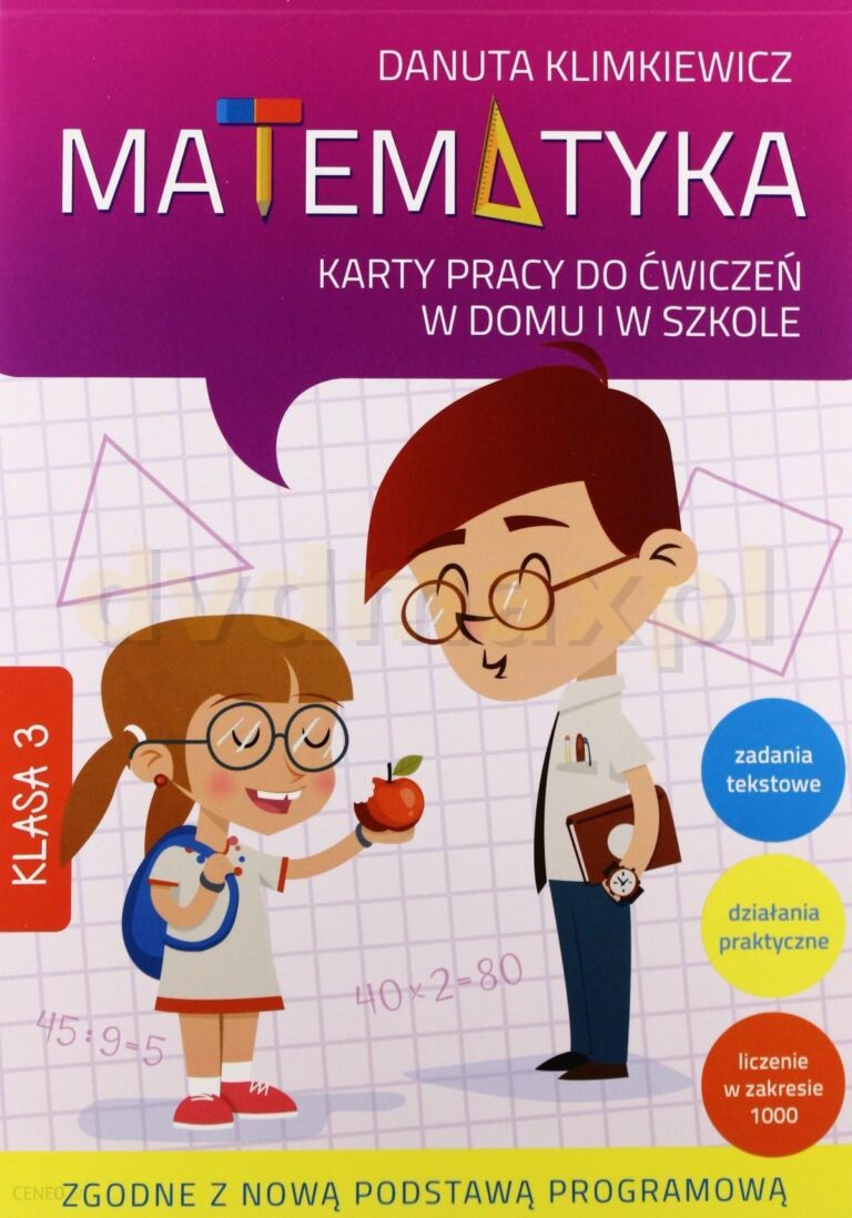 Matematyka klasa 3 karty pracy do ćwiczeń w domu i w szkole