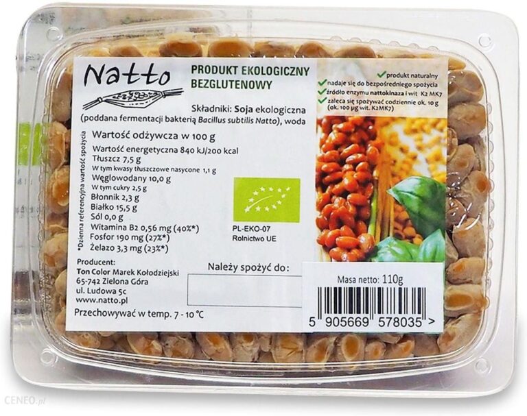Natto Sfermentowana Soja Bio 110 G