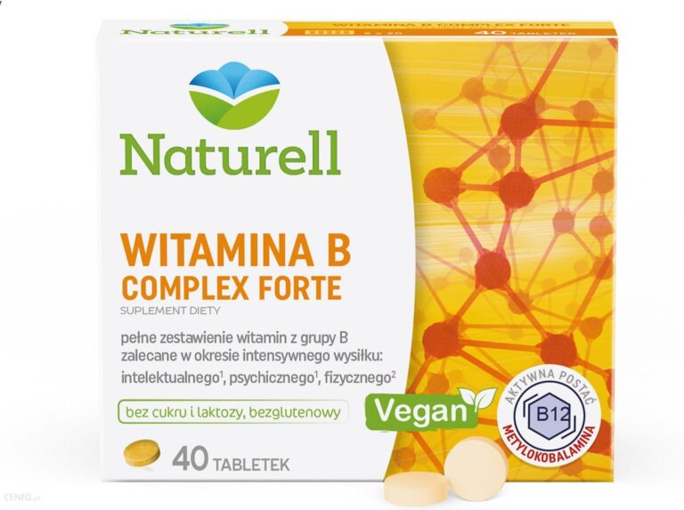 Naturell Witamina B Complex forte 40 tabl.