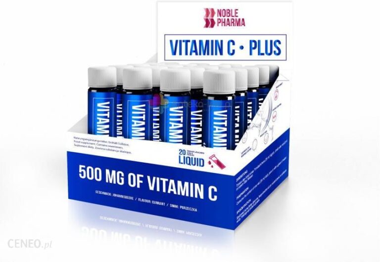 Noble Pharma Vitamin C plus 500mg 20 ampułek