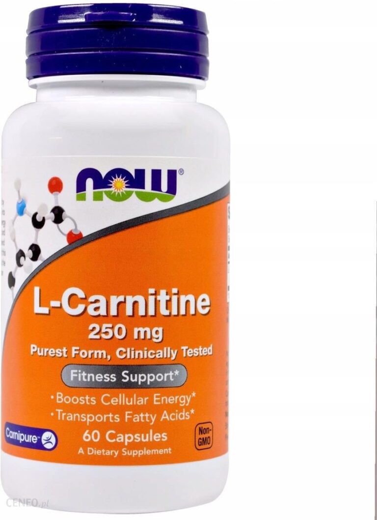 Now Foods L-Karnityna 250mg 60 kaps