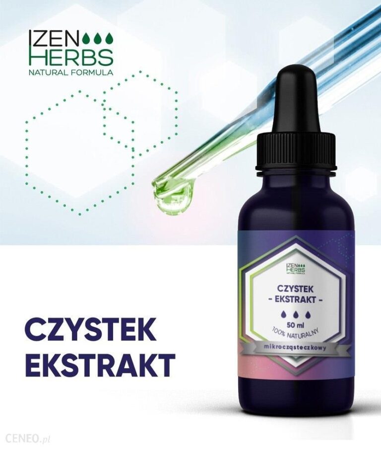 Organis Czystek – Ekstrakt Mikrocząsteczkowy 50 Ml Krople Izen Herbs
