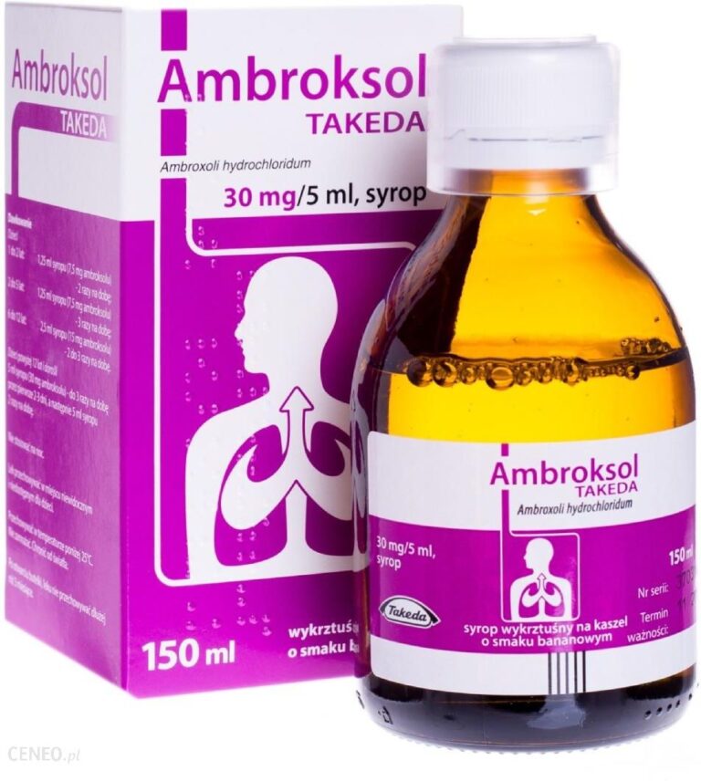 Orifarm Ambroksol Takeda Syrop 0 03g Smak Bananowy 150ml