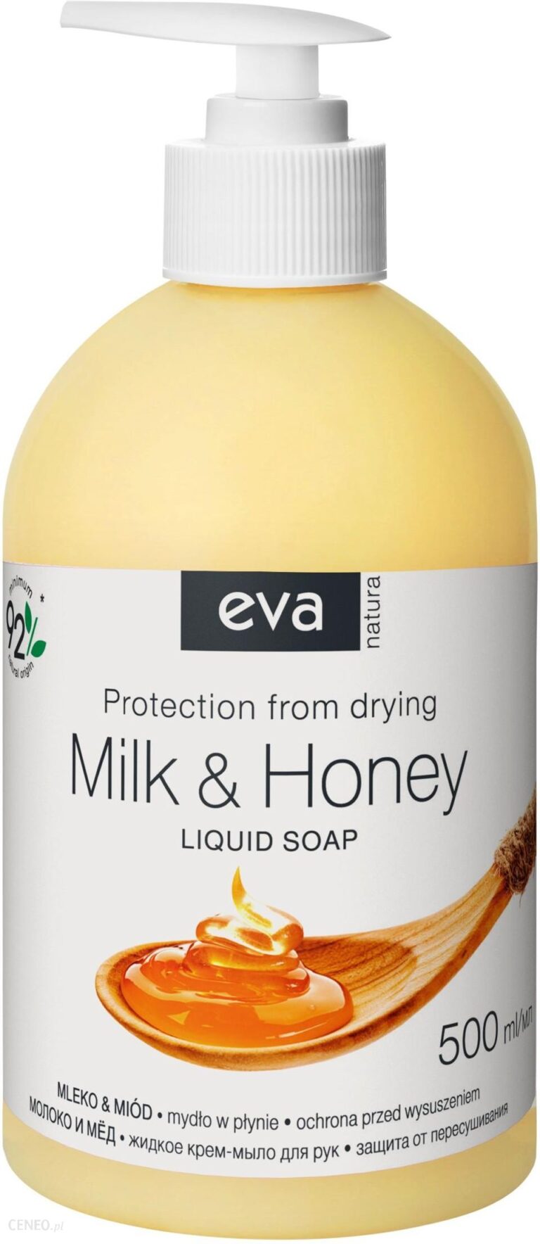 Pollena Ewa Mydło W Płyniemleko Imiód Eva Natura 500Ml