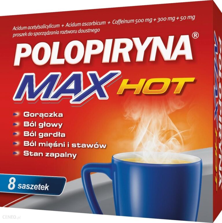 Polopiryna Max Hot x 8 sasz.