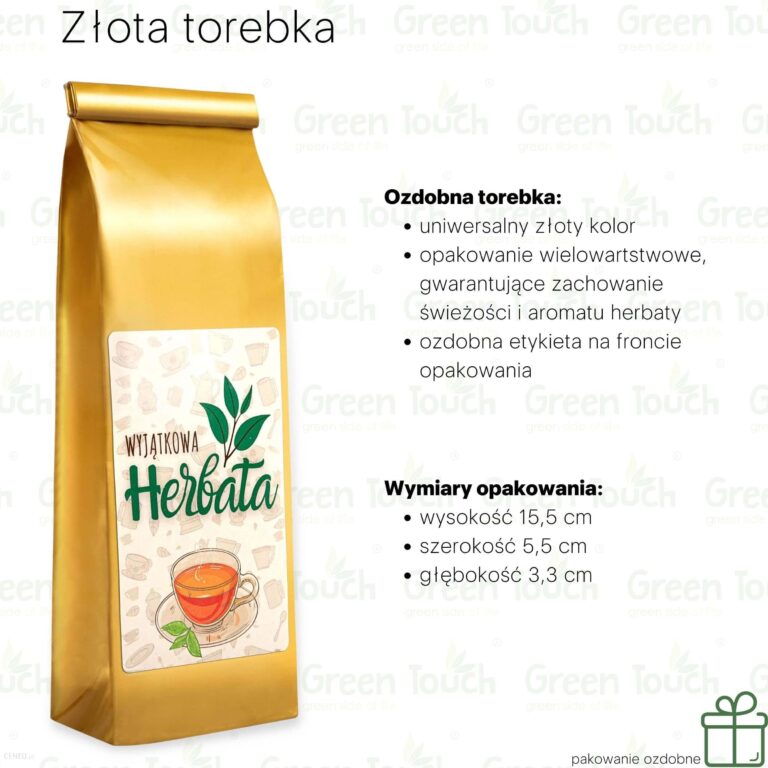 Progressive Letnia łąka (Pakowanie ozdobne, Złota torebka 40g)