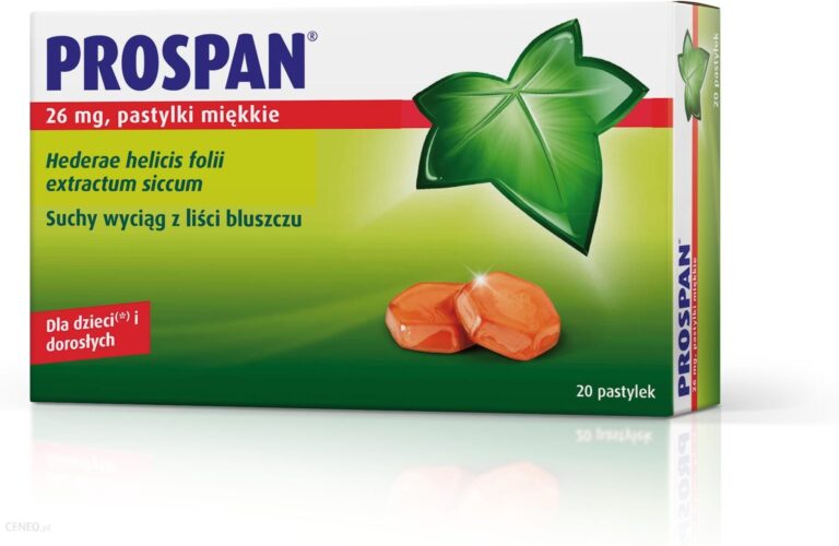 Prospan 26mg 20 pastylek do ssania