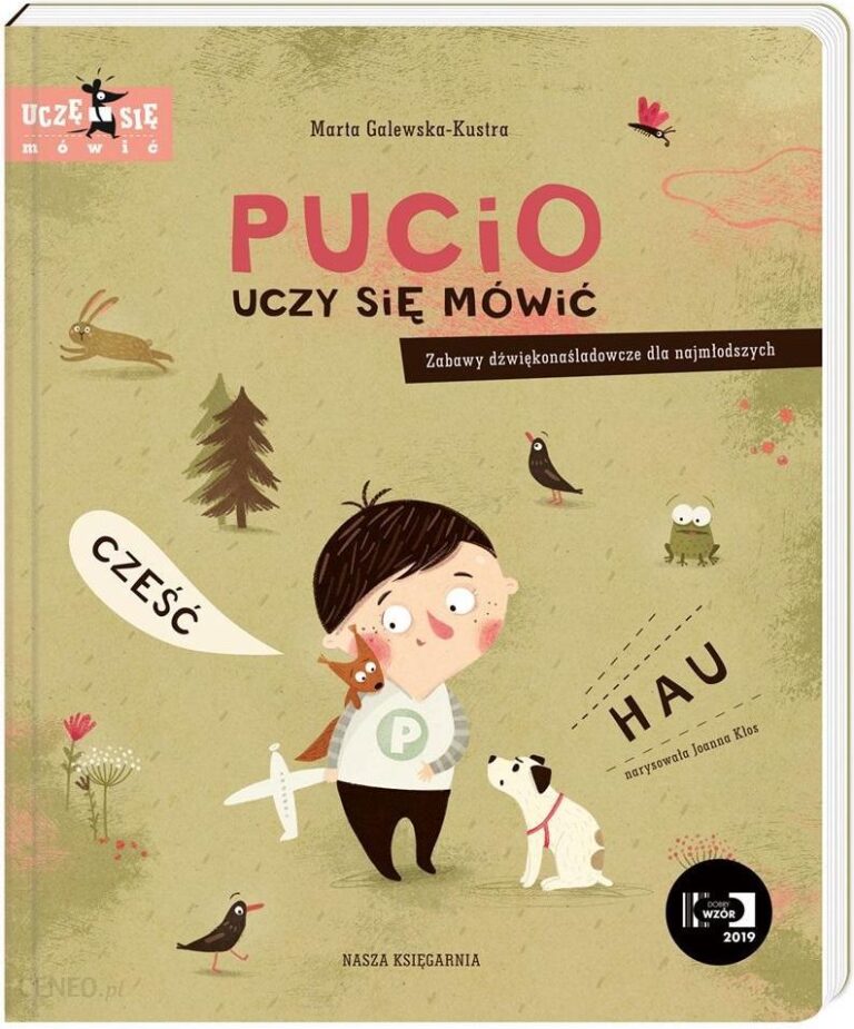 Pucio uczy się mówić. Zabawy dźwiękonaśladowcze- Atrakcyjne promocje, wysyłka już od 3,99 zł