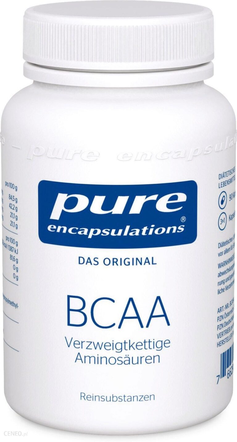 pure encapsulations BCAA (rozgałęzione aminokwasy) 72 g