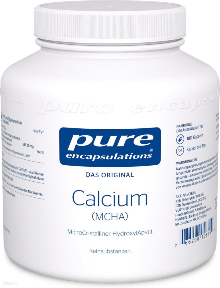 Pure Encapsulations Wapno MCHA 180 kaps.