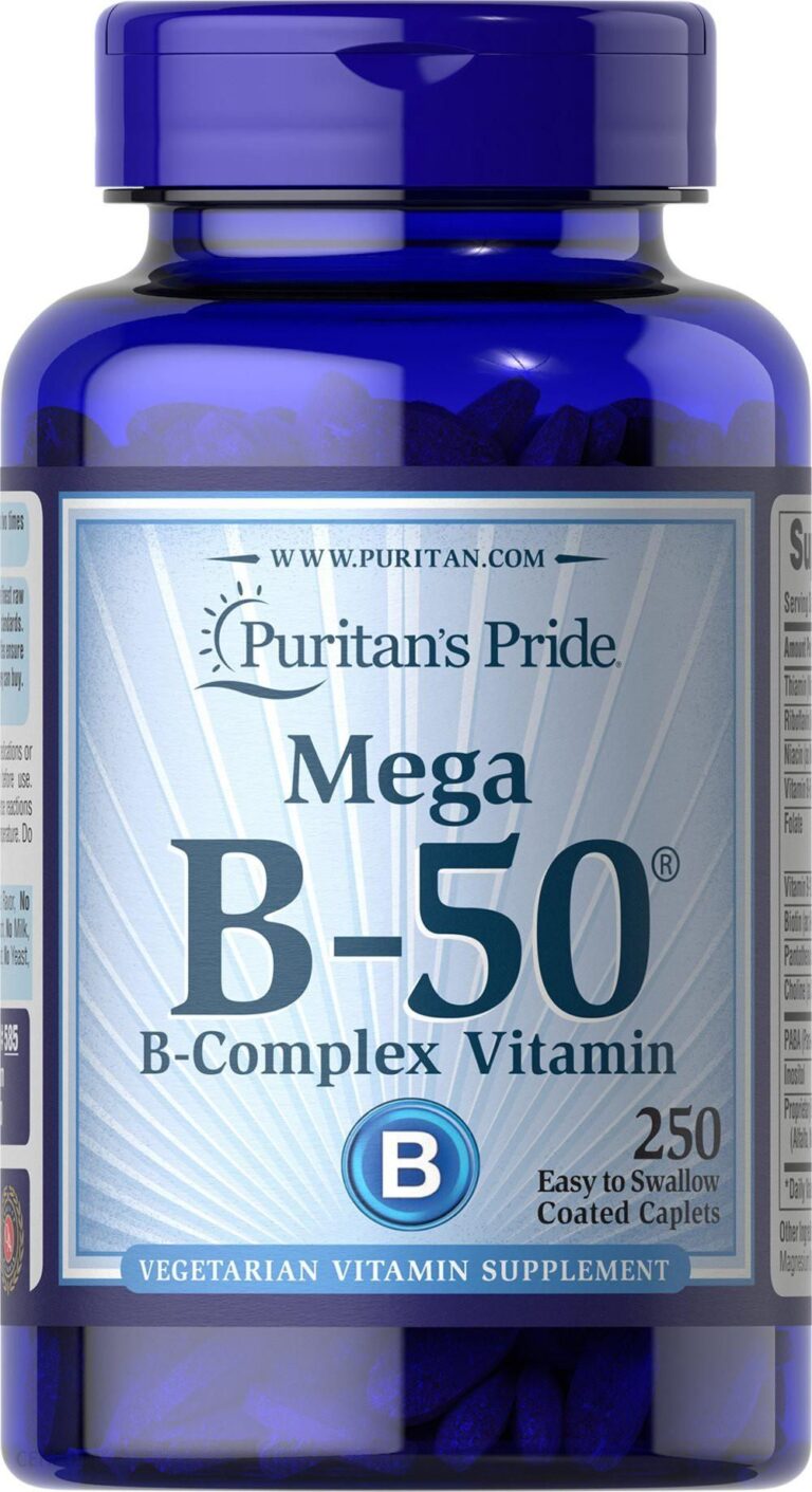 Puritan’s Pride Witamina B-50® Complex – 250tabl