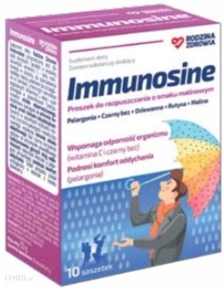 Rodzina Zdrowia Immunosine 10 Sasz O U Malinowym
