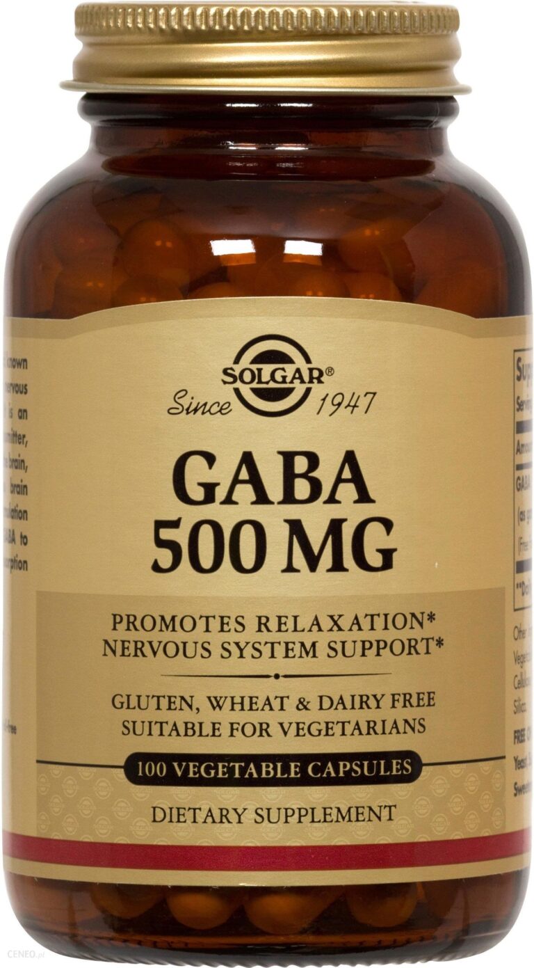Solgar Solgar Gaba 500 mg 100 kaps