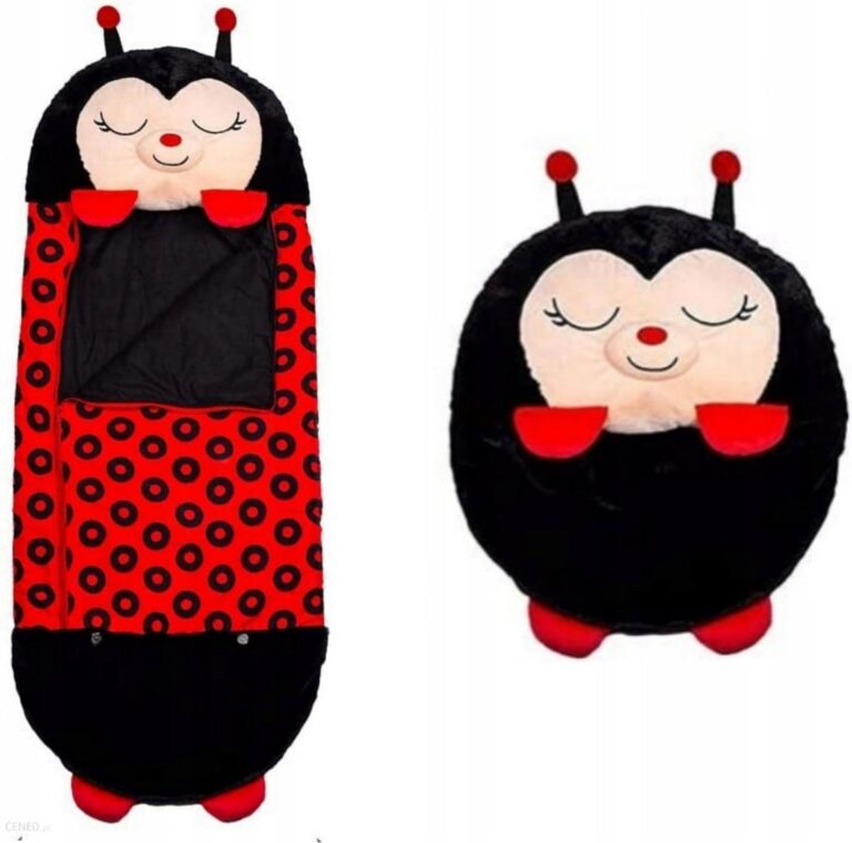 Śpiwór Dziecięcy + Poduszka Happy Nappers Red
