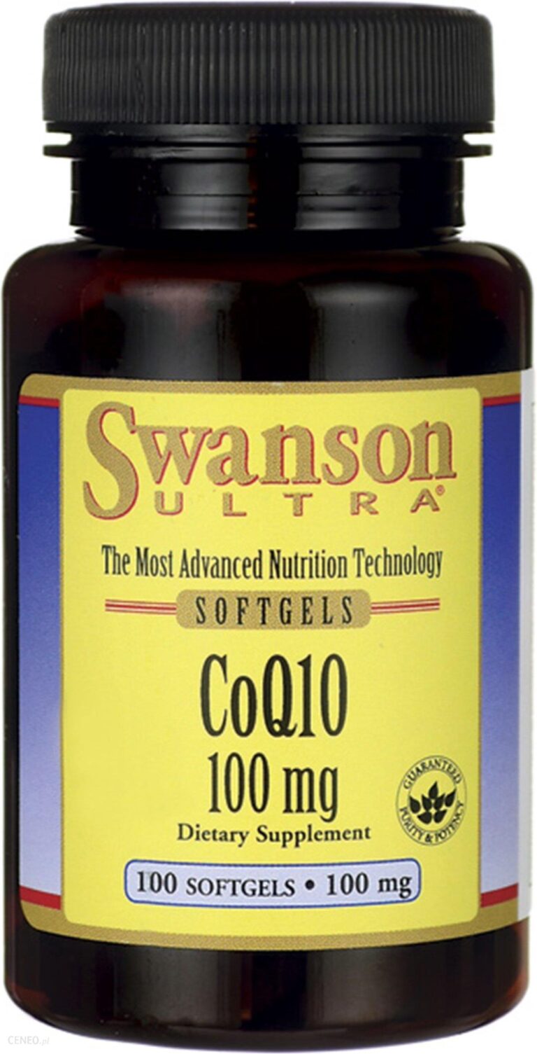 Swanson Koenzym Co Q10 Sftgel Stres Oksydacyjny 100