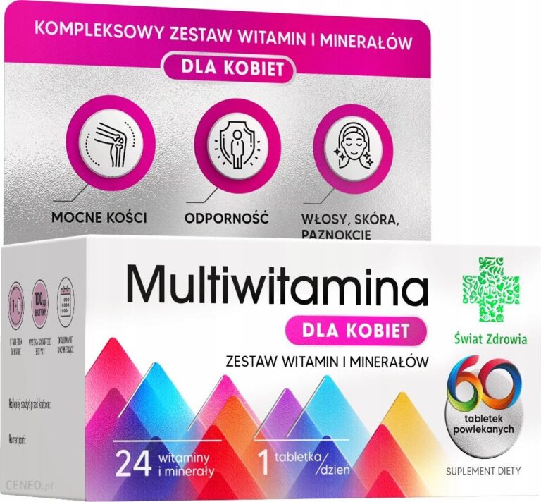 Synoptis Pharma Multiwitamina Dla Kobiet 60Tabl. Zestaw Witamin