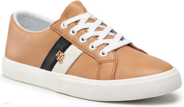 Tenisówki LAUREN RALPH LAUREN – Janson II 802849533002 Buff/Black