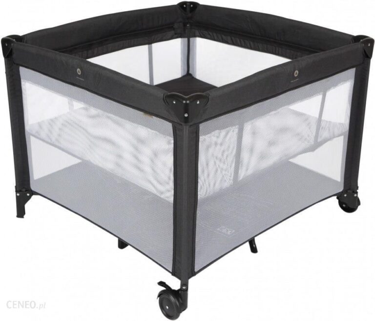 Topmark Kojec Dla Dziecka Łózeczko Turystyczne Parker Torba Kółka (t7039black06)