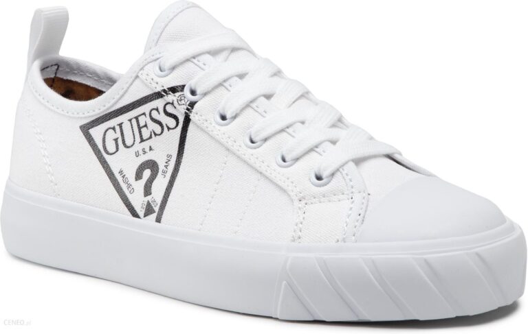 Trampki GUESS – FL5KRR FAB12 WHITE