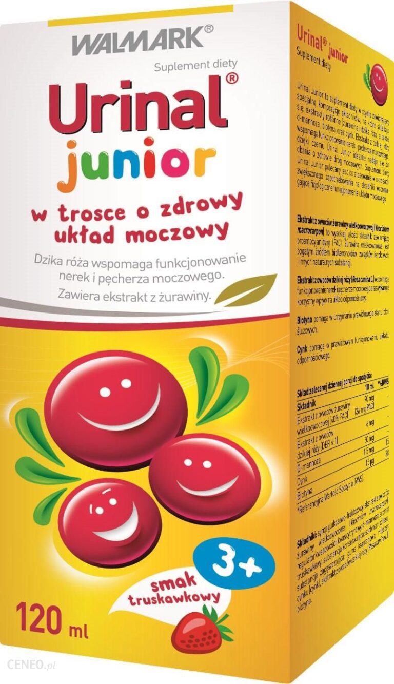 Urinal Junior truskawkowy 120ml
