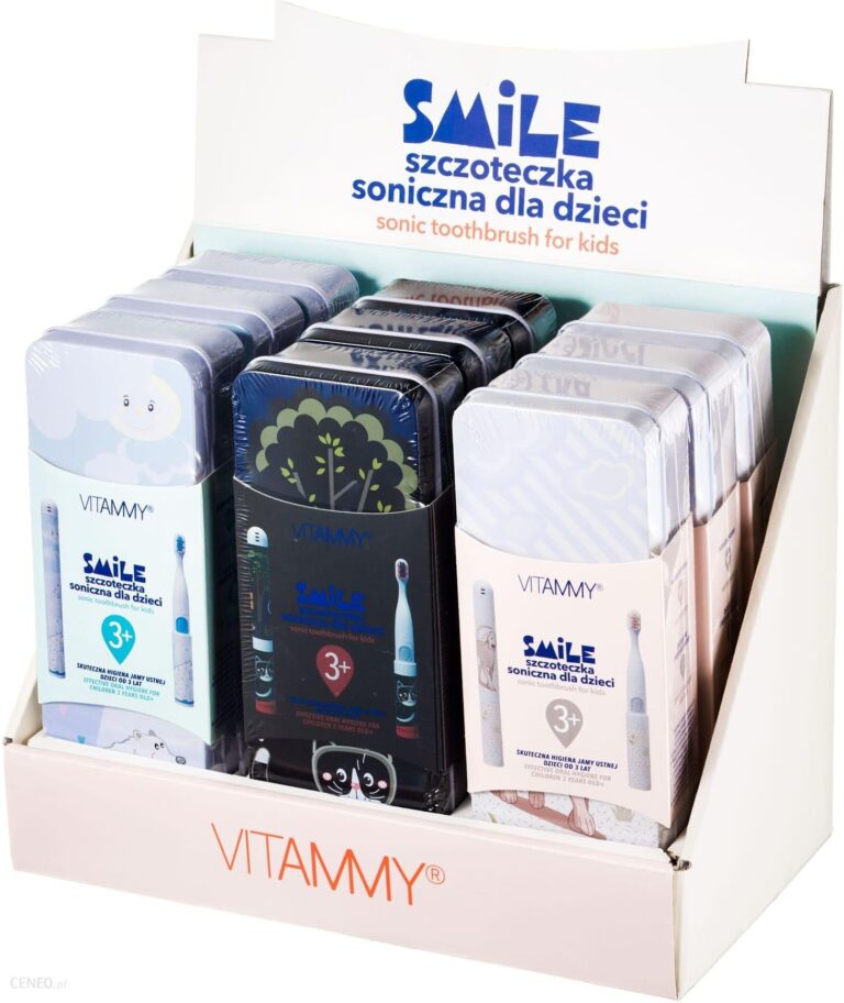 Vitammy Smile Display Miś Polarny Czarny Kot Pies 9Szt.