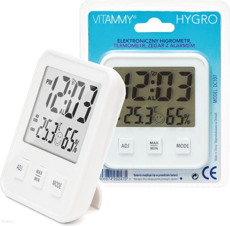 Stacja pogodowa Vitammy Termometr higrometr HYGRO 1007796