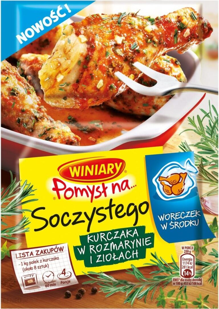 Winiary Pomysł na… Soczystego kurczaka w rozmarynie i ziołach 35 g