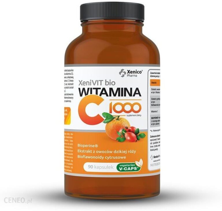 XeniVIT bio Witamina C 1000 90 kaps. roślinnych