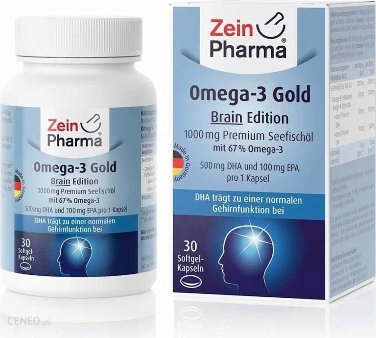 Zeinpharma Omega-3 Gold Brain Edition 30 kaps