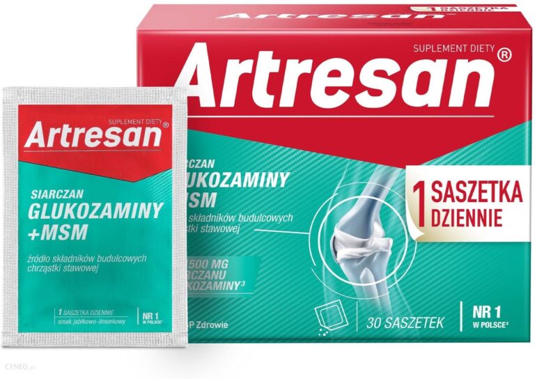Zestaw Artresan siarczan glukozaminy + MSM 3×30 szt