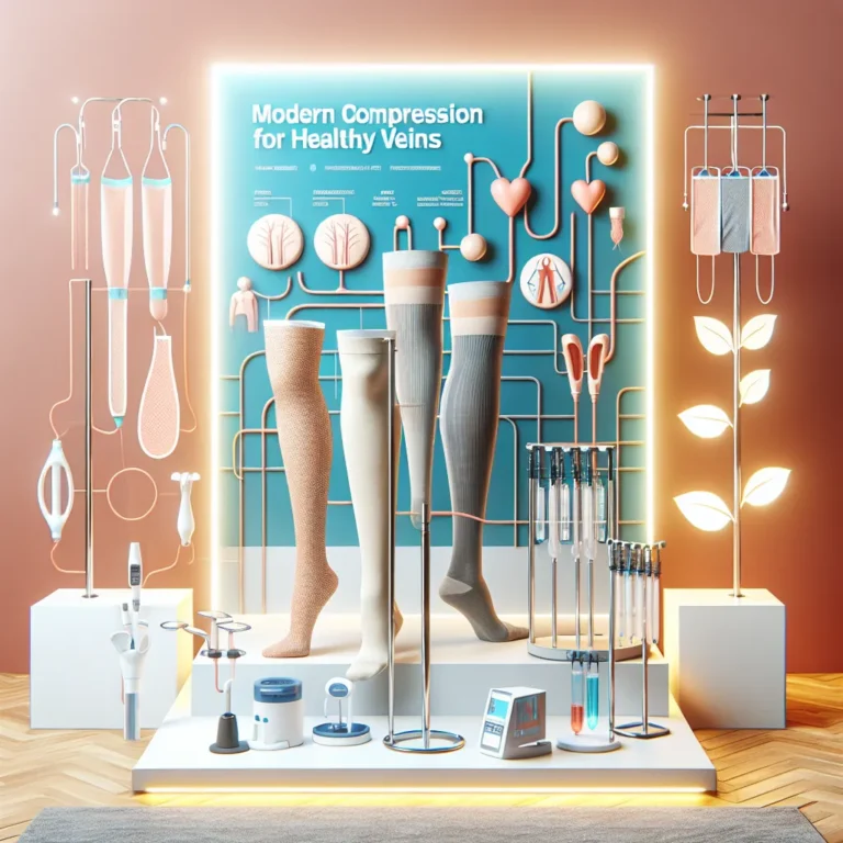 Nowoczesna kompresja dla zdrowych żył – pończochy, podkolanówki i systemy drenażu limfatycznego